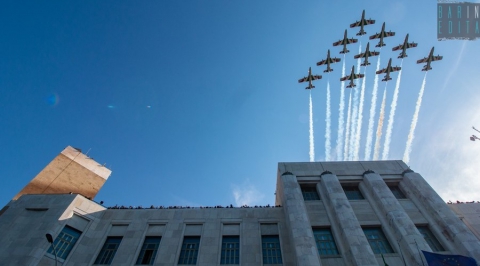 Bari, Air show e Frecce tricolori: le foto dell'evento che ha rapito migliaia di baresi